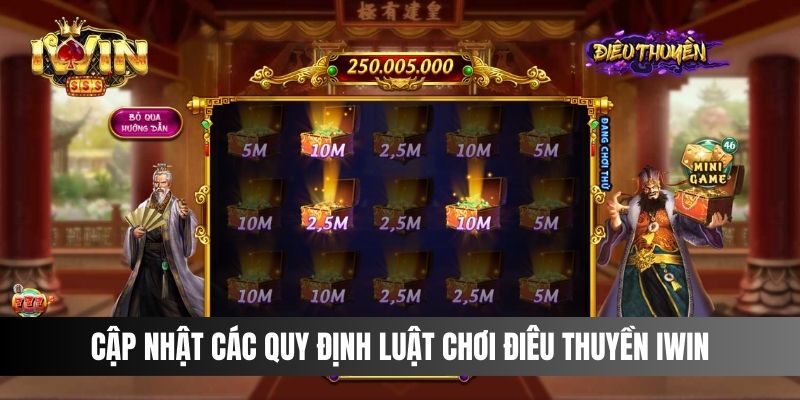 Cập nhật các quy định luật chơi được áp dụng trong Điêu Thuyền IWIN