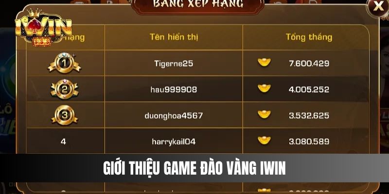 Giới thiệu game Đào Vàng IWIN