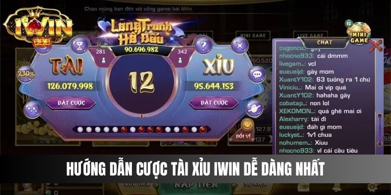 Hướng dẫn cược Tài Xỉu IWIN dễ dàng nhất