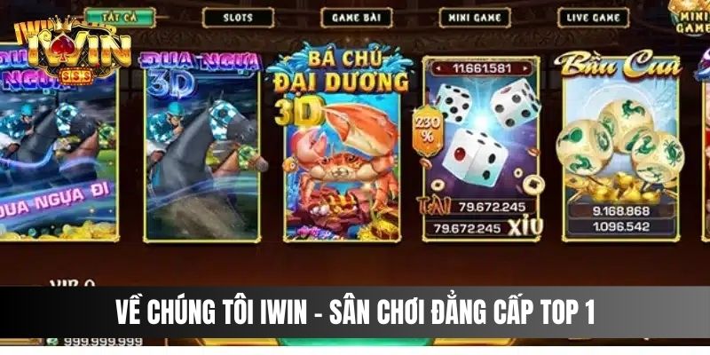 Về chúng tôi IWIN - Sân chơi đẳng cấp top 1